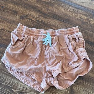 Women's Tan Casual Shorts